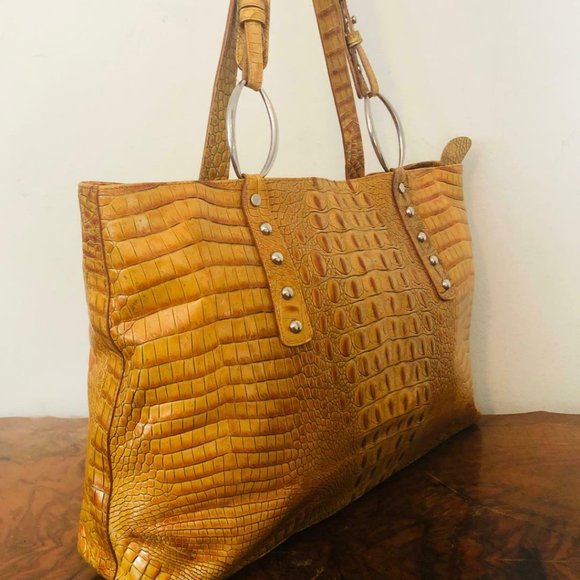 Isanti document case Italian leather Large - Picture 4 of 8